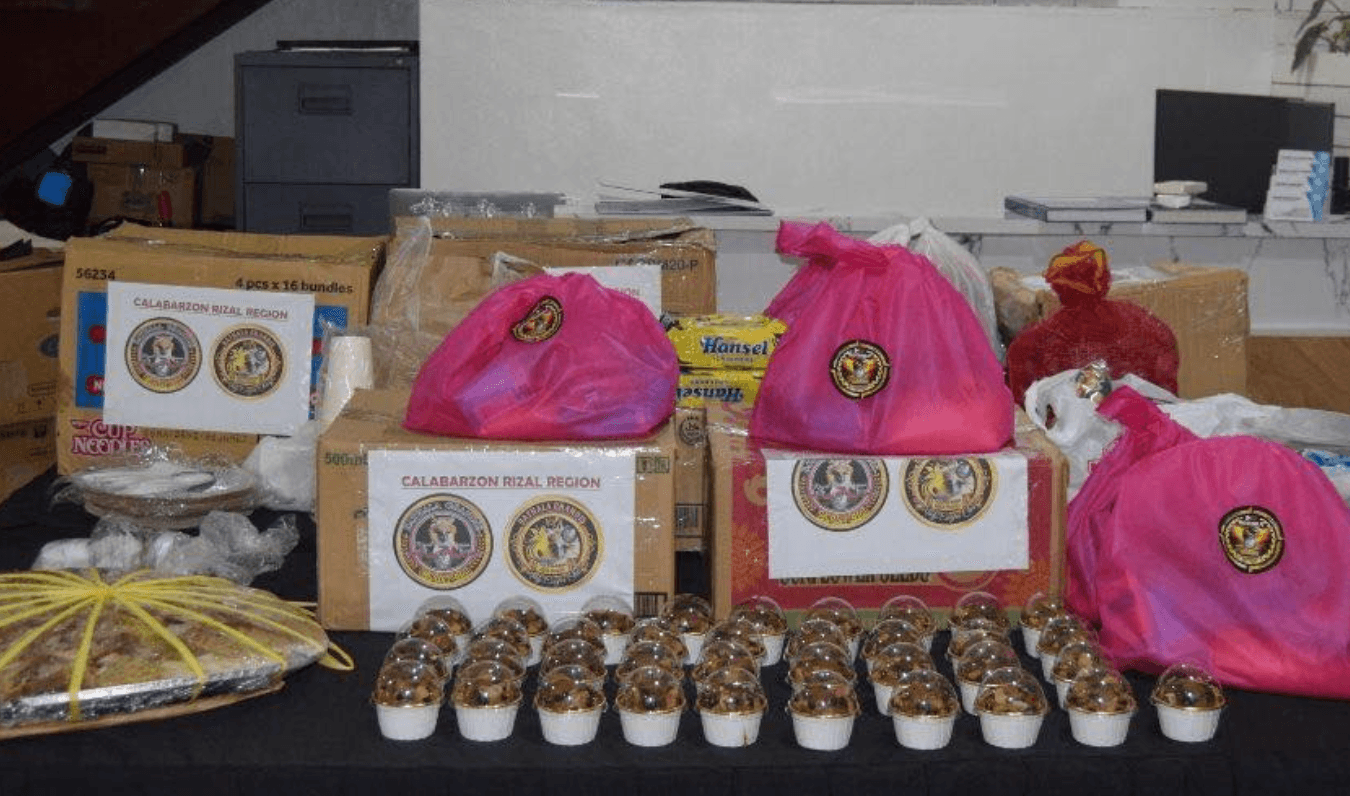 Care packages and meals prepared for families through Little Ark support